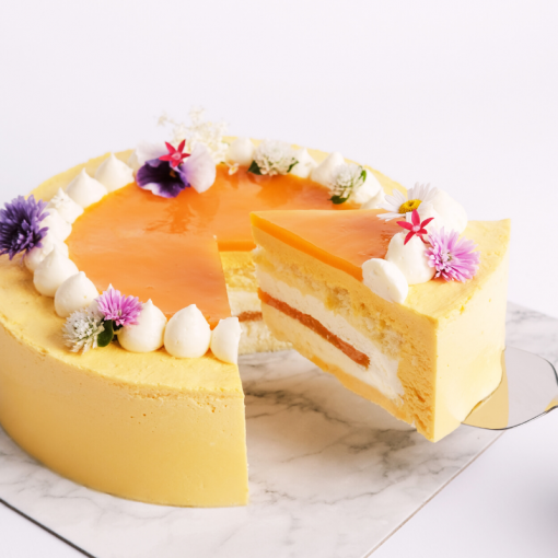 Mango Bliss Birthday Cake