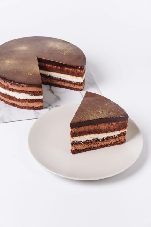 Double Chocolat Birthday Cake