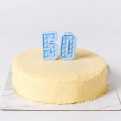 Numerik Birthday Candle Blue
