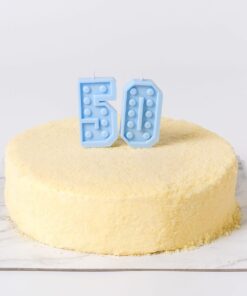 Numerik Birthday Candle Blue