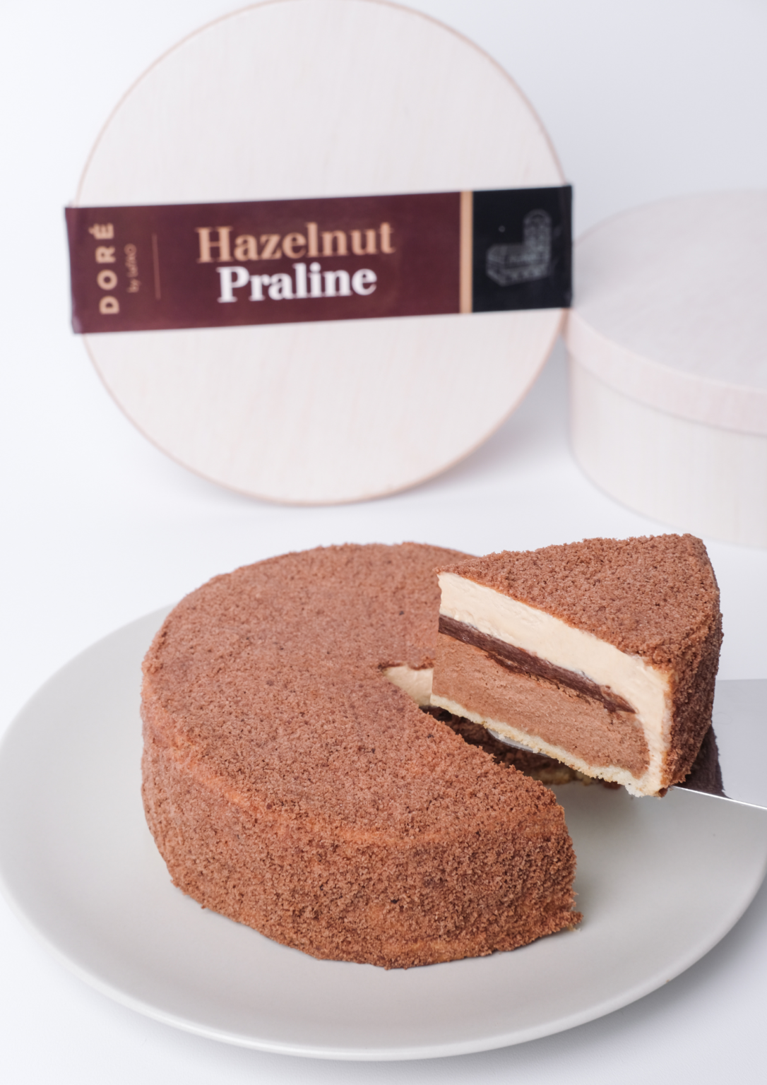 Hazelnut Praline Cheesecake DorÉ By Letao Jakarta