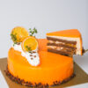 Mandarin Chocolat Cake for International Mother's Day. A less sugar & gluten-free cake, combining the citrus Mandarin and rich chocolate.